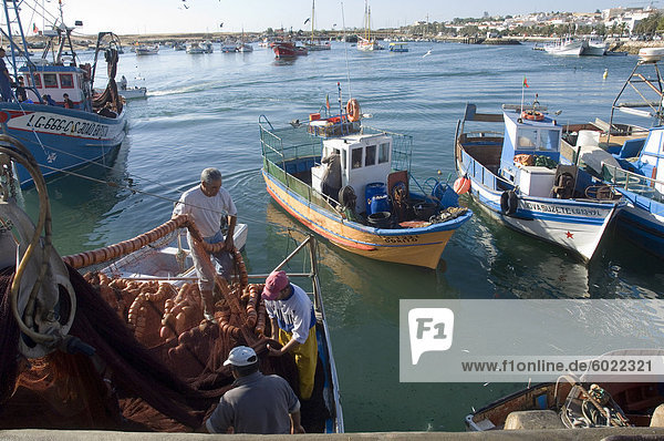 Fishing boats  Lagos  Algarve  Portugal  Europe