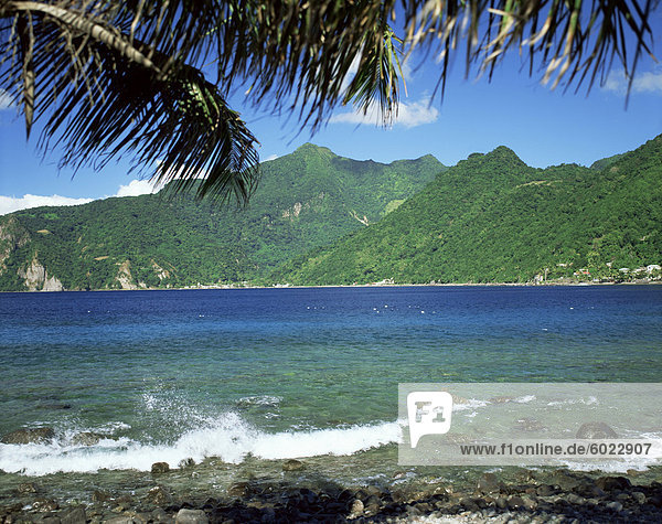 Soufriere Bay  Dominica  Luv Inseln  Westindische Inseln  Karibik  Mittelamerika