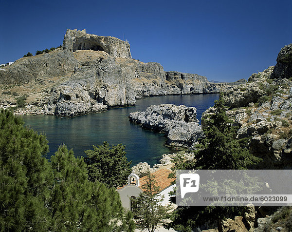 Lindos  Insel Rhodos  Dodekanes  griechische Inseln  Griechenland  Europa