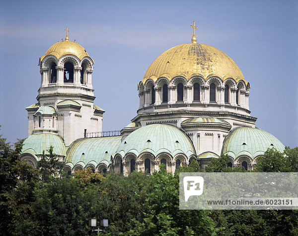 Alexander Nevski Kathedrale  Sofia  Bulgarien  Europa
