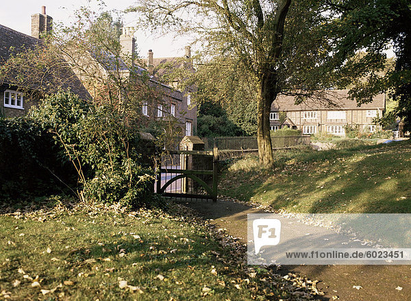 Ivinghoe Dorf im Chilterns  Buckinghamshire  England  Vereinigtes Königreich  Europa