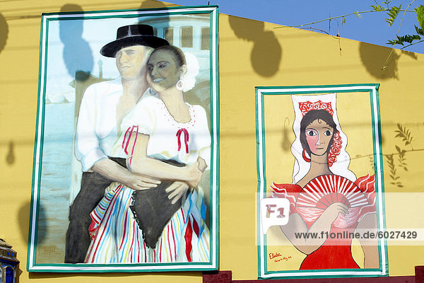 Wandmalereien feiert La Feria de Malaga (Malaga-Festival)  Malaga  Andalusien (Andalusien)  Spanien  Europa