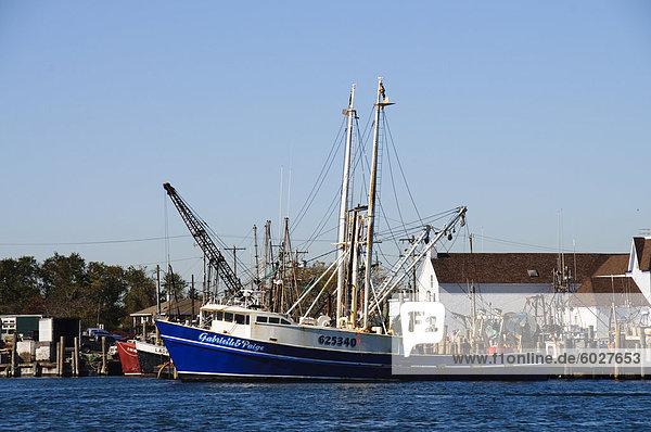 Montauk Harbour Montauk Long Island New York State Vereinigten Staaten von Amerika Nordamerika