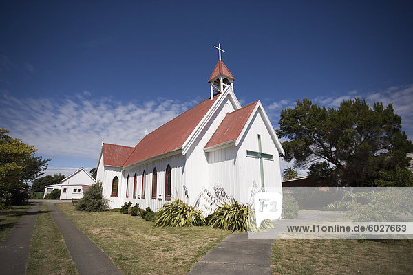 All Saints Anglican Church  Foxton  Nordinsel  Neuseeland  Pazifik