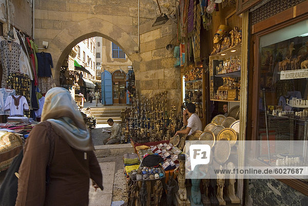 Khan El Khalili Bazaar  Cairo  Egypt  North Africa  Africa