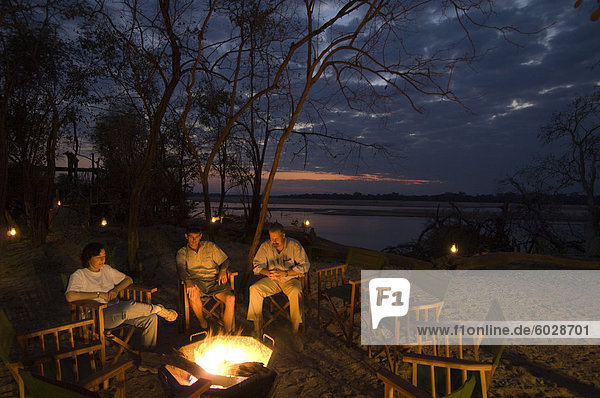 Kalamu Tented Camp  South Luangwa National Park  Zambia  Africa