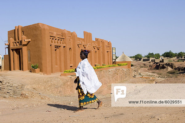 N'Tomo Institut für Bogolan  Segou Stadt  Mali  Afrika