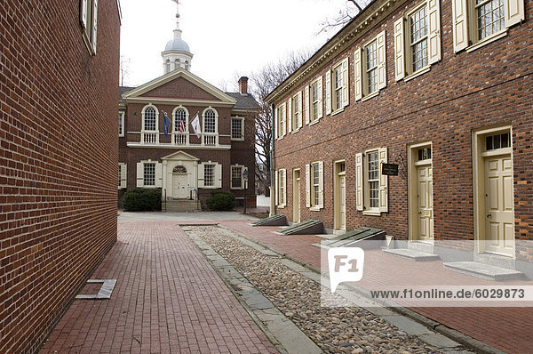 Zimmerer Hall  neu erbaut 1774  wenn es der erste Kontinentalkongress  das traf gehostet gegen britischen Herrschaft  Philadelphia  Pennsylvania  Vereinigte Staaten von Amerika  Nordamerika