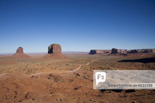 Denkmal Valley Navajo Tribal Park Utah Arizona Grenze Vereinigte Staaten von Amerika Nordamerika