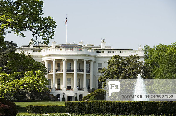 Vereinigte Staaten von Amerika USA Nordamerika Washington DC Hauptstadt Weiße Haus Weißes Haus White House District of Columbia