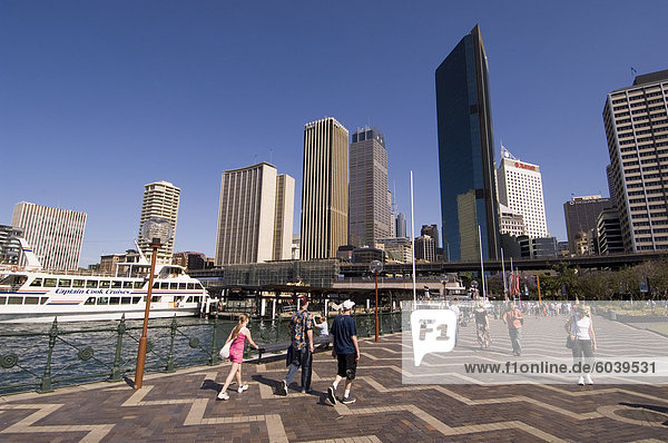 Kreisförmige Quay  Sydney  New-South.Wales  Australien  Pazifik