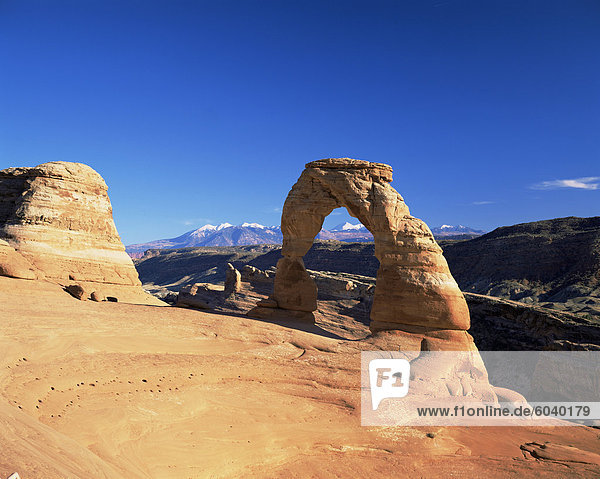 Zarte Arch  Arches Nationalpark  Moab  Utah  USA  Nordamerika
