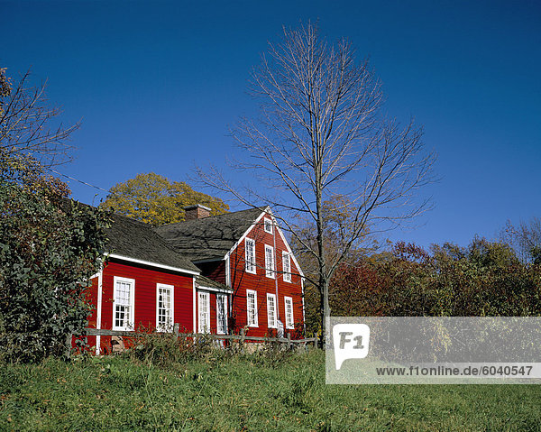 Vereinigte Staaten von Amerika USA Dachgiebel Giebel schreiben Wohnhaus Nordamerika Neuengland 7 sieben Massachusetts