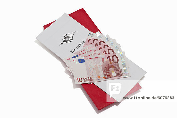 A wird dokumentieren und die Euro-Banknoten