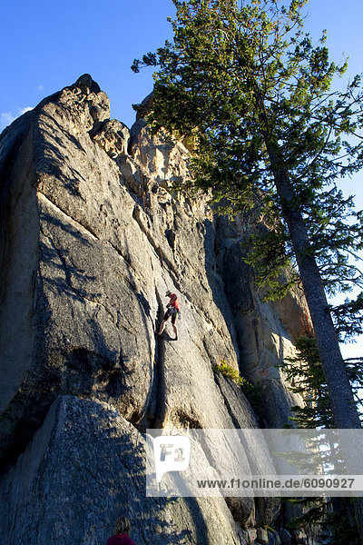 Felsbrocken  Lifestyle  Tradition  Klettern  Richtung  klettern  Idaho