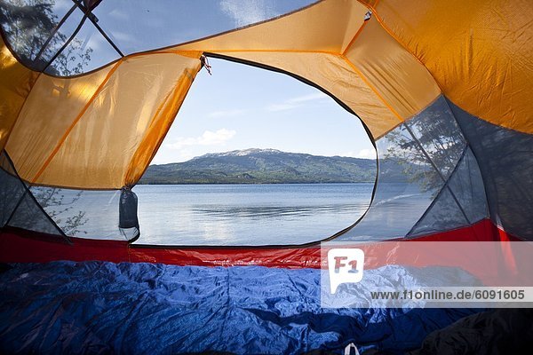 See  camping  Zelt  innerhalb  Ansicht  britisch