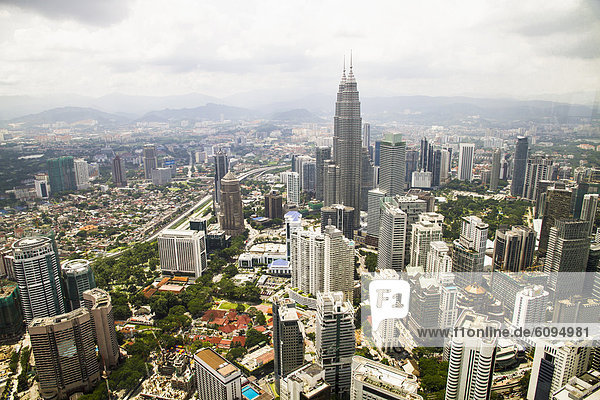 Malaysia  Kuala Lumpur  View of skyline
