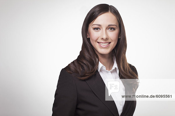 Geschäftsfrau lächelnd  Portrait