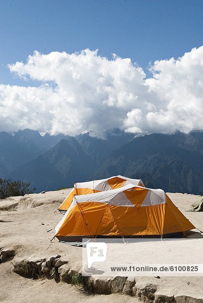 Berg  Vorbereitung  folgen  camping  wandern  Anden  Inka