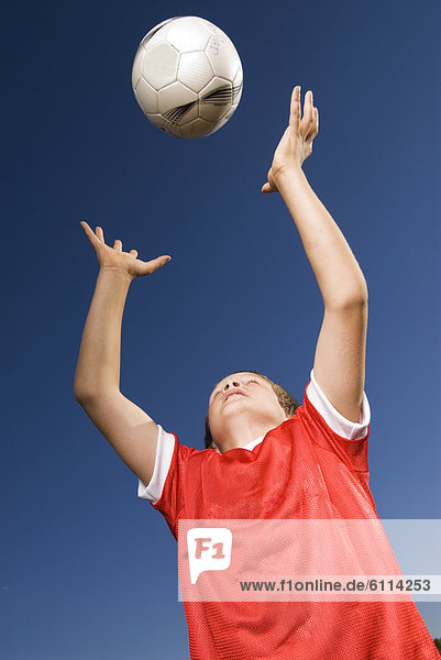 werfen  Junge - Person  Festung  Fußball  Ball Spielzeug  Colorado
