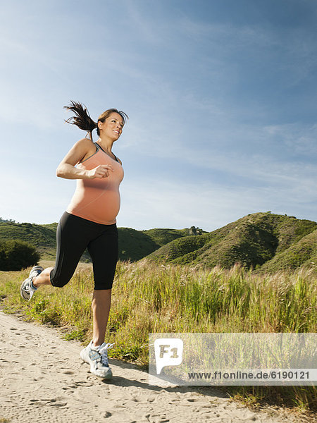 Frau  Hispanier  rennen  Schwangerschaft  Zimmer