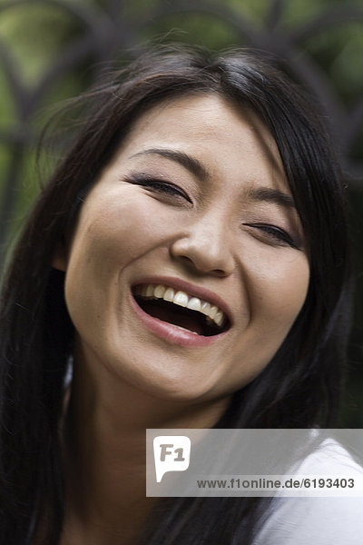 Frau  lachen  Hoffnung  japanisch