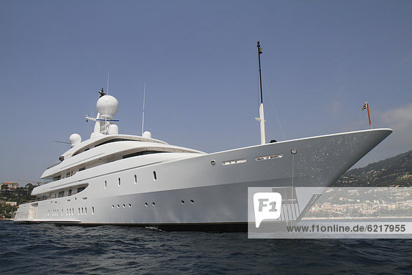 Ilona  a cruiser built by Amels Holland  length: 73.69 meters  built in 2004  Cap Ferrat  French Riviera  France  Europe