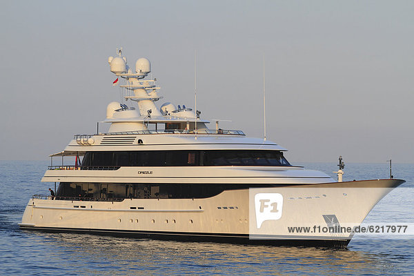 Drizzle  a cruiser built by Feadship  length: 67.27 meters  built in 2012  Monaco  French Riviera  Europe