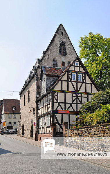 Europa Fachwerkhaus Butzbach Deutschland Hessen