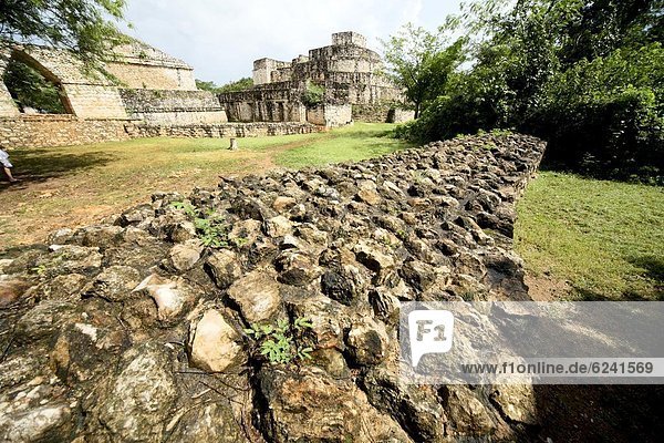 Mayan Ruins of Ek Balam  Yucatan  Mexico  North America