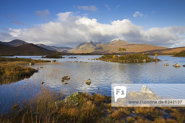 Europa Großbritannien Highlands Moor Schottland