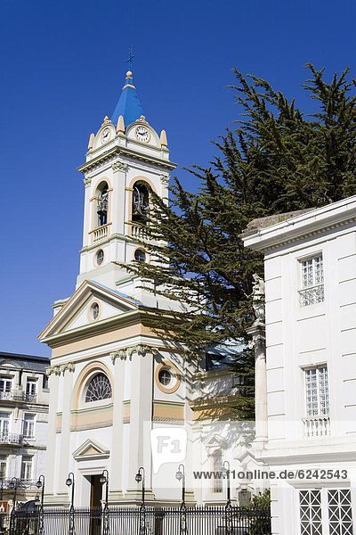 Kathedrale Stadtplatz Stadion Chile Patagonien Südamerika