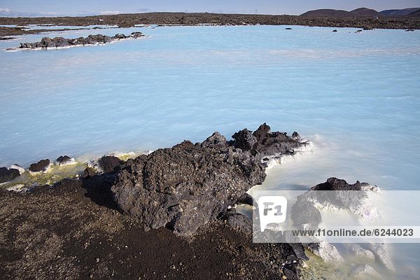 Blue lagoon thermals  Iceland  Polar Regions