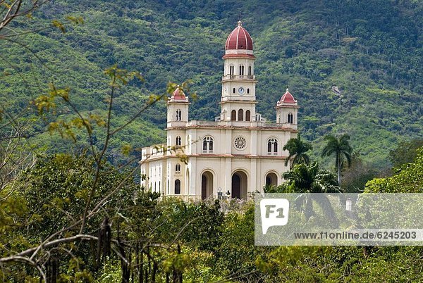 Basilika de Nuestra Senora del Cobre  El Cobre  Kuba  Westindische Inseln  Karibik  Mittelamerika