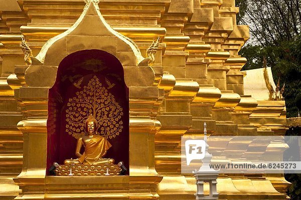 Südostasien  Asien  Chiang Mai  Thailand  Wat Phan On