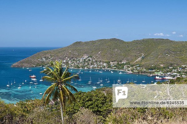 Hafen von Port Elizabeth Bequia St. Vincent und die Grenadinen Windward-Inseln West Indies Caribbean Central America
