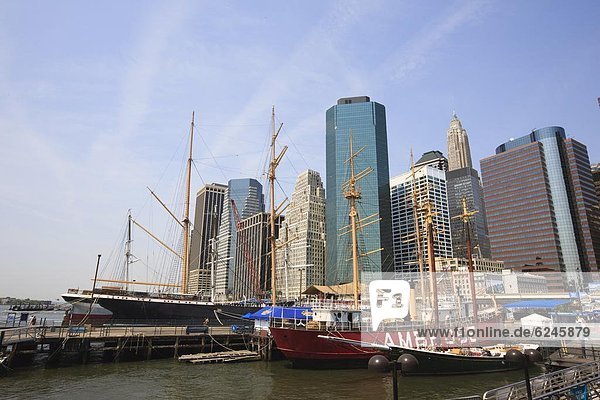 Vereinigte Staaten von Amerika  USA  Segeln  New York City  Geschichte  Schiff  Nordamerika  Manhattan