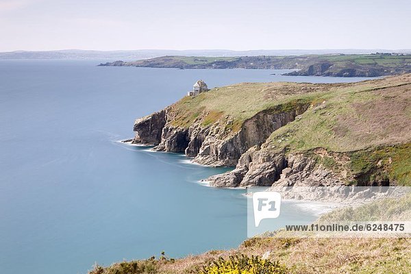 entfernt  Europa  Großbritannien  Ansicht  Gewölbe  Cornwall  Distanz  England