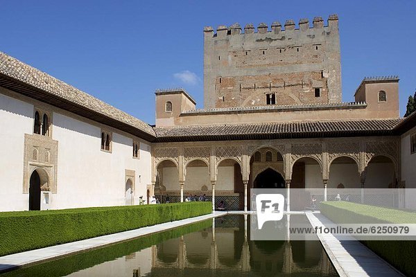 Europa  Veranda  UNESCO-Welterbe  Andalusien  Granada  Spanien