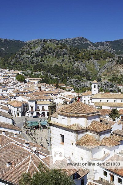 Grazalema  Ronda  Malaga Province  Andalucia  Spain  Europe