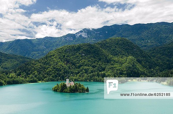 Lake Bled  Slovenia  Balkans  Europe