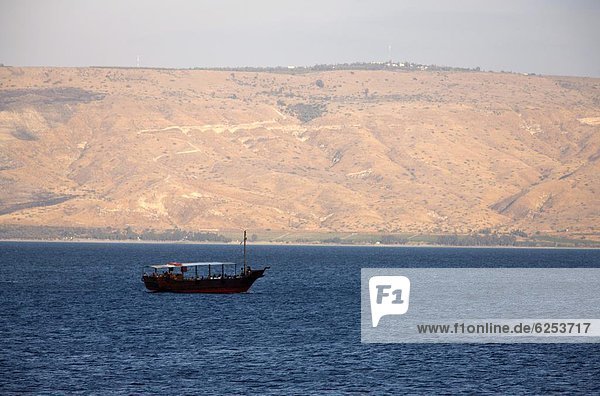 Boot Meer Naher Osten Israel