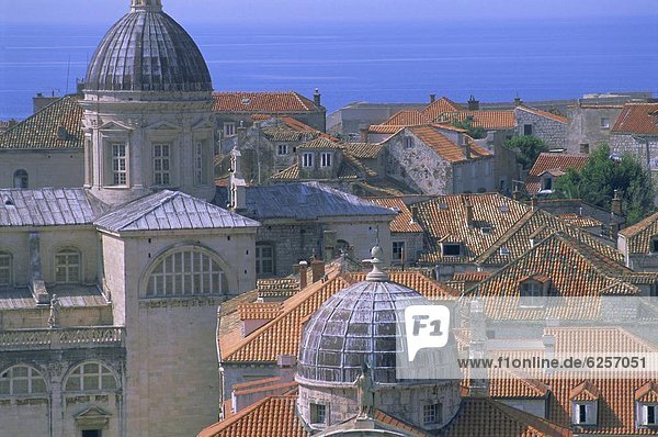 Europa UNESCO-Welterbe Adriatisches Meer Adria Kroatien Dalmatien Dubrovnik