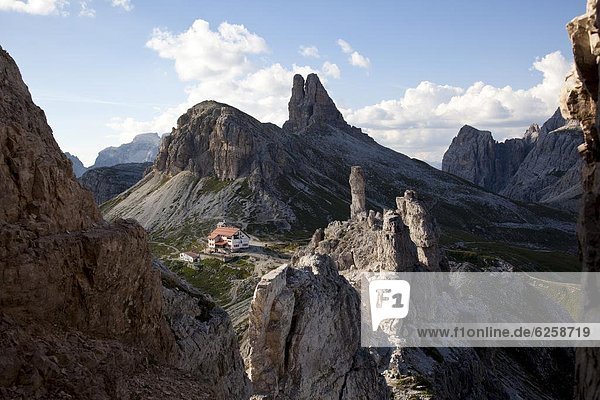 Trentino Südtirol Europa gehen Dolomiten Flucht Italien