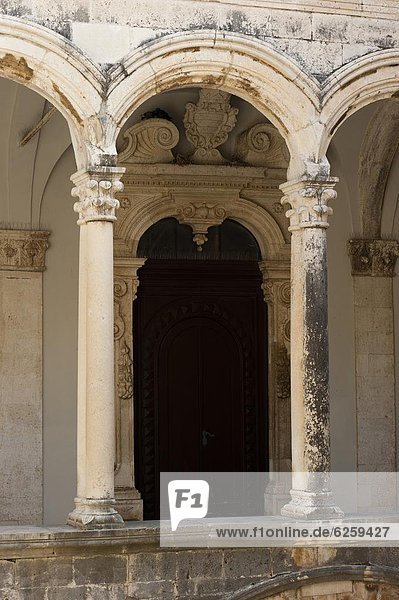 Rectors Palace  Dubrovnik  UNESCO World Heritage Site  Dubrovnik-Neretva county  Croatia  Europe