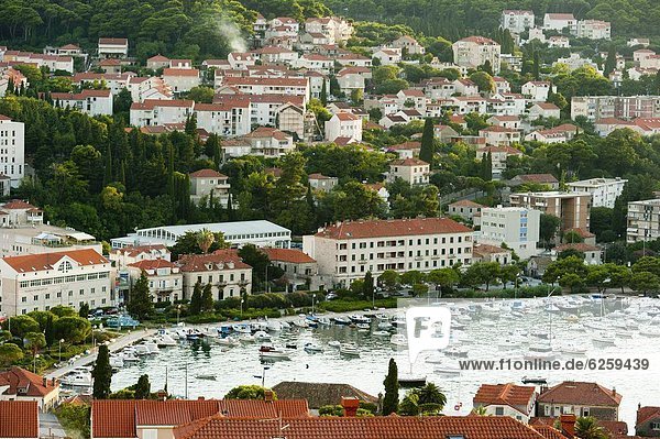 Port of Dubrovnik  Dubrovnik-Neretva county  Croatia  Europe