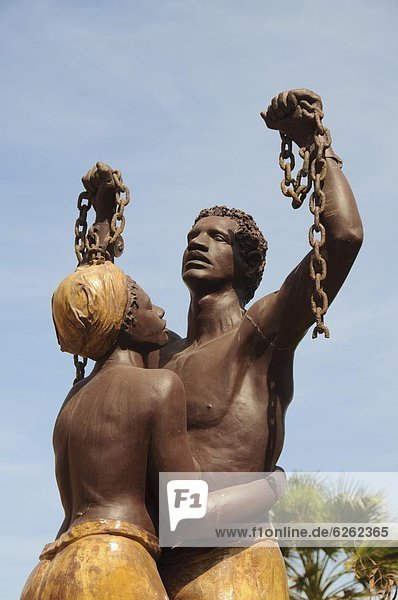 Westafrika  Statue  befreien  Afrika  Senegal