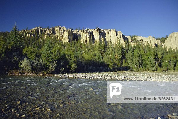 Fluss  Bach  Hoodoo  Kootenay Nationalpark  British Columbia  Kanada  niederländisch