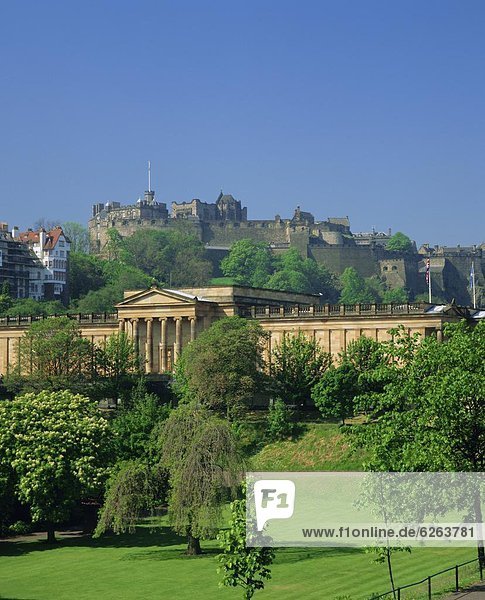 Edinburgh  Hauptstadt  Europa  Großbritannien  Lothian  Schottland