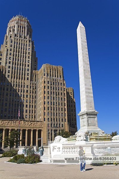 McKinley Denkmal in Niagara Quadrat  Buffalo City  New York State  Vereinigten Staaten von Amerika  Nordamerika